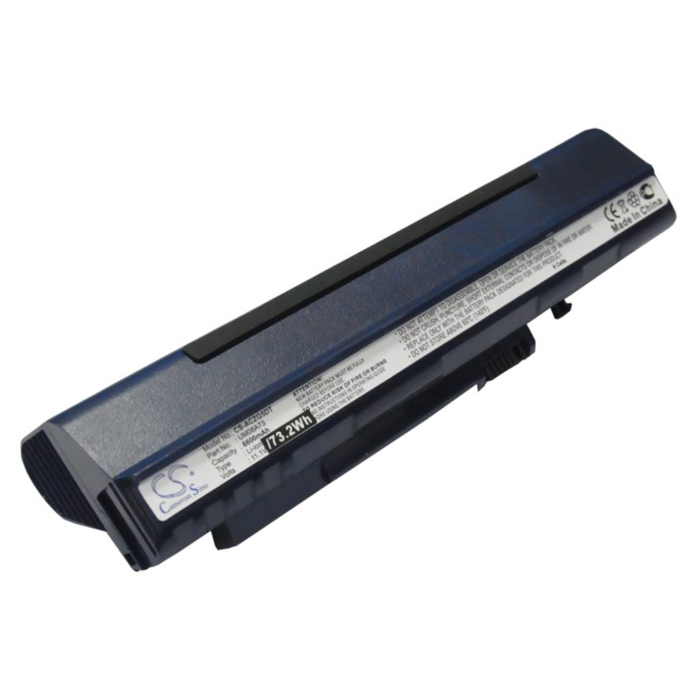 [4171] batteria Li-Ion compatibile con Acer UM08A72 / UM08A73 - blu - 6600 mAh