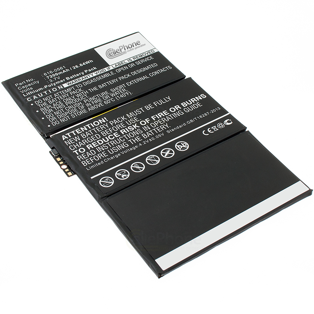 [4181] Battery Li-Polymer for Apple iPad 2 (replaced 616-0561)