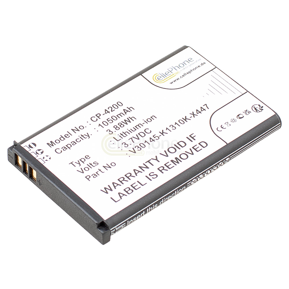 [4200] Batterie Li-Ion pour Siemens Gigaset SL910 SL910A SL910H (remplace V30145-K1310K-X447)