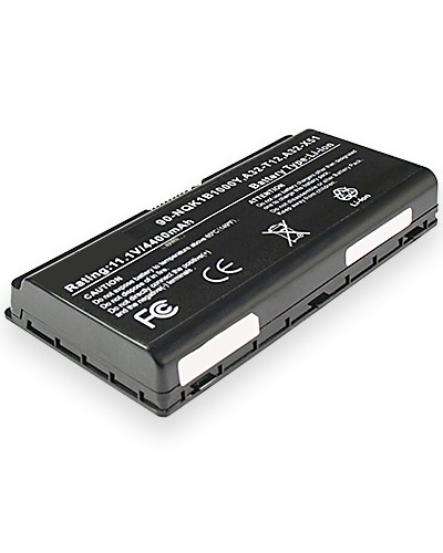 [4214] Batería Li-Ion compatible with Asus A32-T12 / A32-X51 - black - 4400 mAh