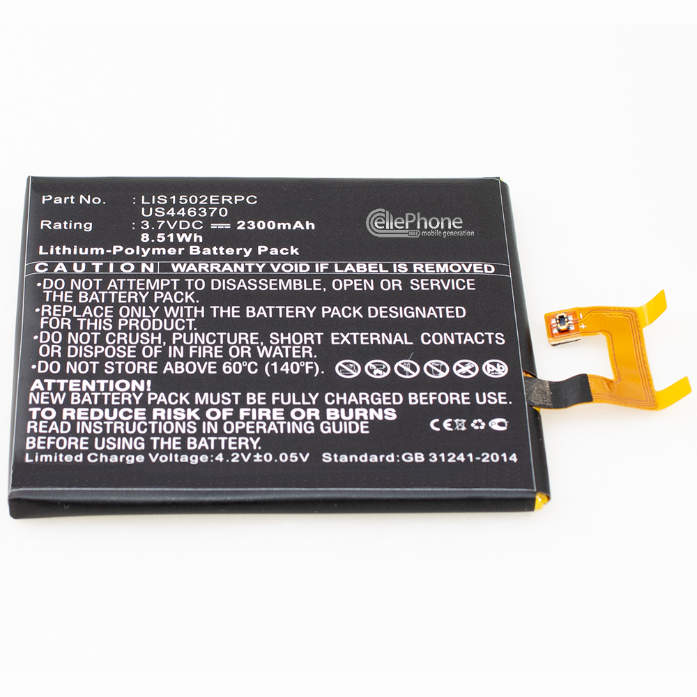 Batterie Li-Polymer pour Sony Xperia Z (remplace LIS1502ERPC)