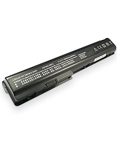 [4273] Accu Li-Ion compatibel met HP 464058-121 / HSTNN-DB75 / KS525AA - zwart - 6600 mAh