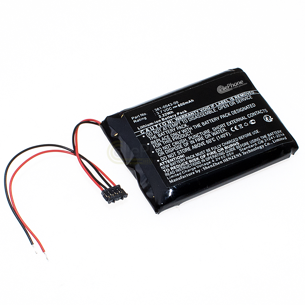 [4278] Battery Li-Ion for Garmin Edge 200 205 500 520 820 - Edge Explore 820 (replaced 361-0043-00 / 361-0043-01)
