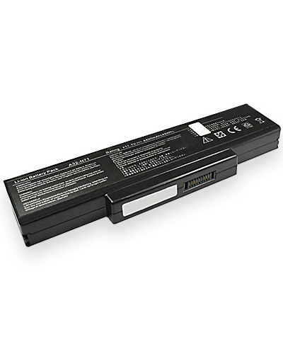 [4291] Batterie Li-Ion compatible avec Asus A32-K72 / A32-N71 / 70-NX01B1000Z - noir - 4400 mAh