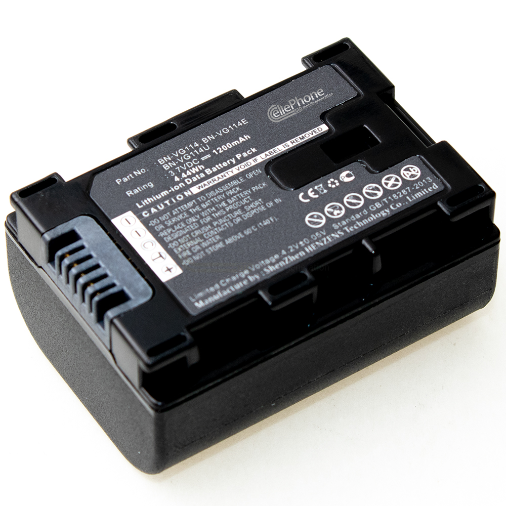 [4293] Battery Li-Ion compatible with JVC BN-VG114 (Info-Chip)
