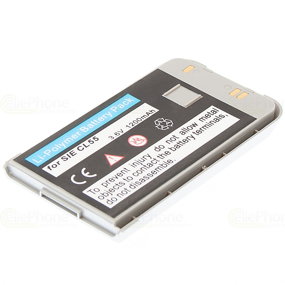 [430] PolarCell Batterie Li-Polymer pour Siemens CL55 - d'argent