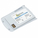 PolarCell battery Li-Polymer for Siemens ST55 ST60 - silver (replaced EBA-595)