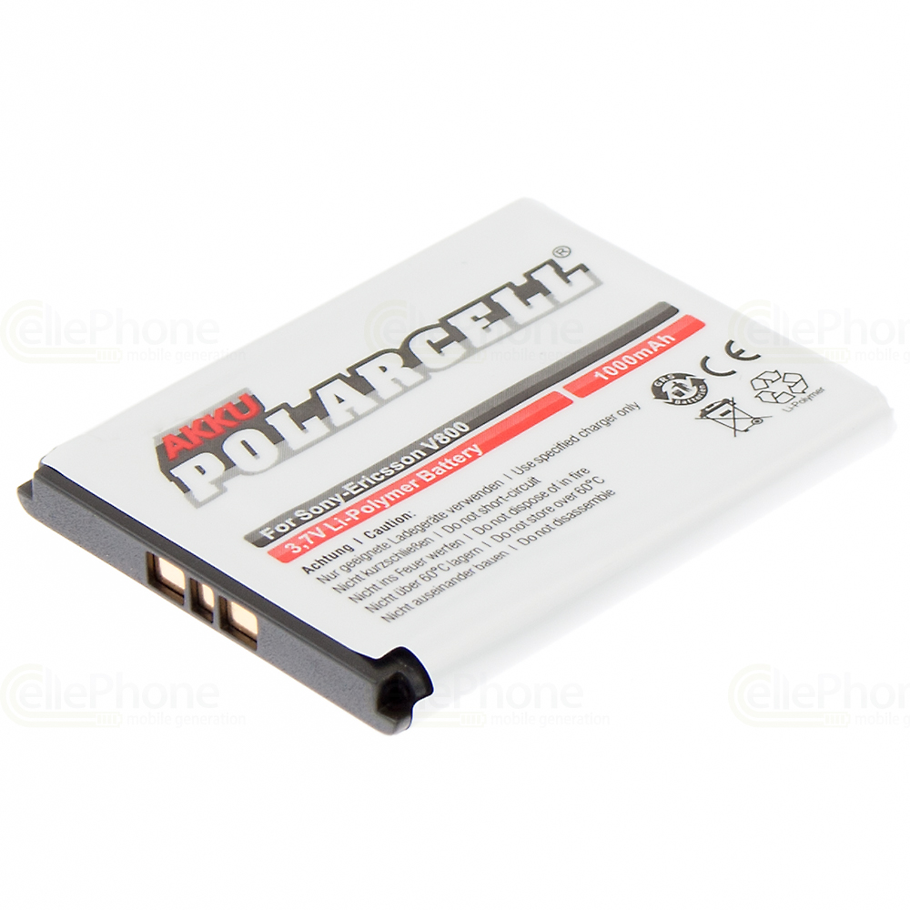 PolarCell batería Li-Polymer para Sony-Ericsson K800i K530i K550i K630i K660i K810i M600i P990i W850i W880i (reemplazado BST-33 / BST-40)