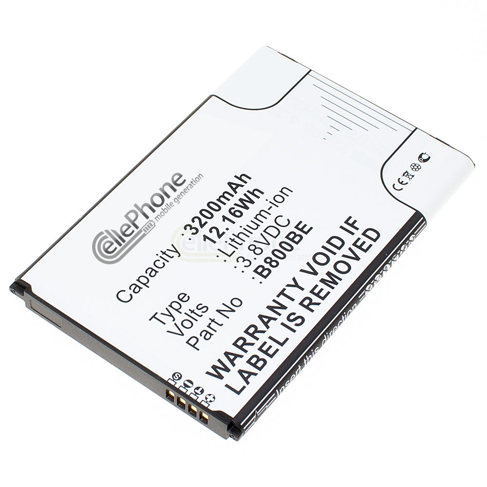 Batería Li-Ion para Samsung Galaxy Note 3 (N9000 / N9005) (reemplazado EB-B800BEBECWW)