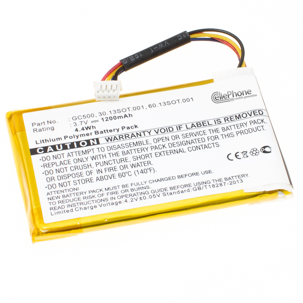 [4355] Akku Li-Polymer für Navigon 8410 (ersetzt 30.13SOT.001 / 60.13SOT.001 / GC500)