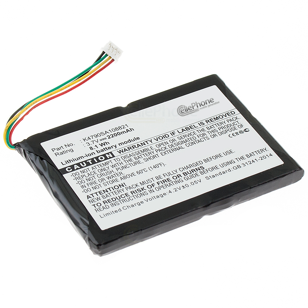 Accu Li-Ion voor Magellan Maestro 4200 4210 4220 4250 (vervangt K4790SA108821)