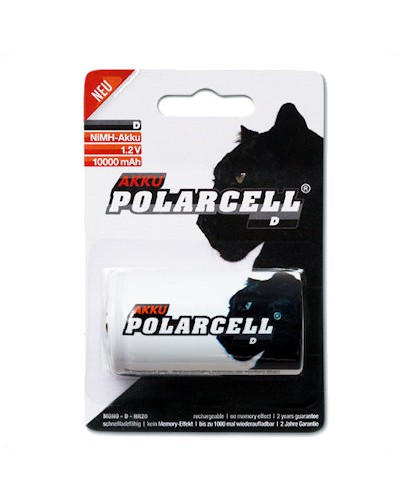 [470] PolarCell accu Ni-MH Mono D (HR20/KR20/LR20/R20) - 10000mAh