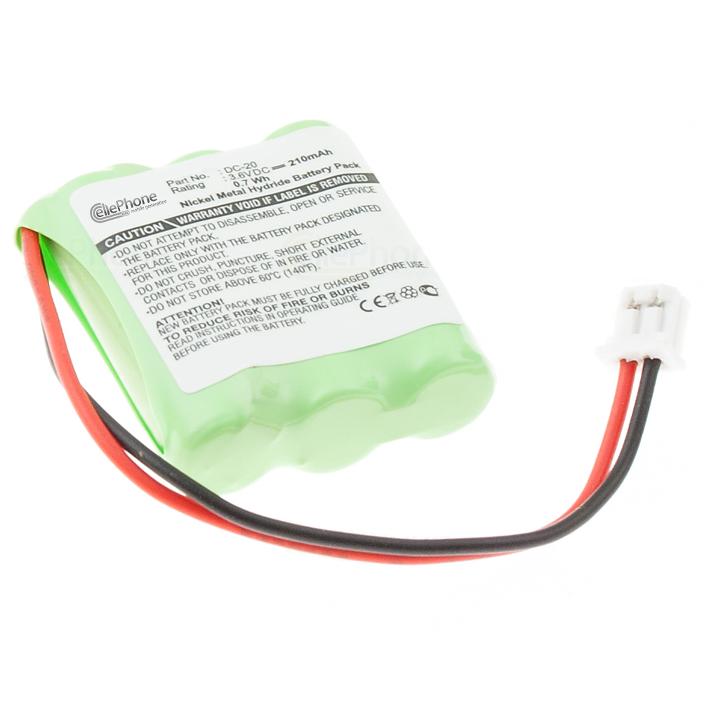 [4492] Batterie Ni-MH pour Dogtra Receiver 175NCP 200NCP 300M 7000M (remplace DC-20)