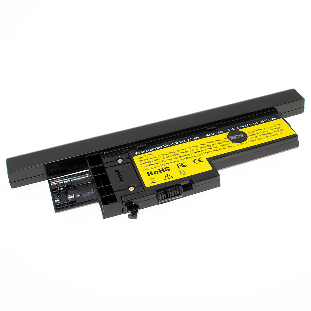 [4497] Battery Li-Ion compatible with IBM ThinkPad FRU P/N 93P5030 / ASM P/N92P1174 - black - 4400 mAh