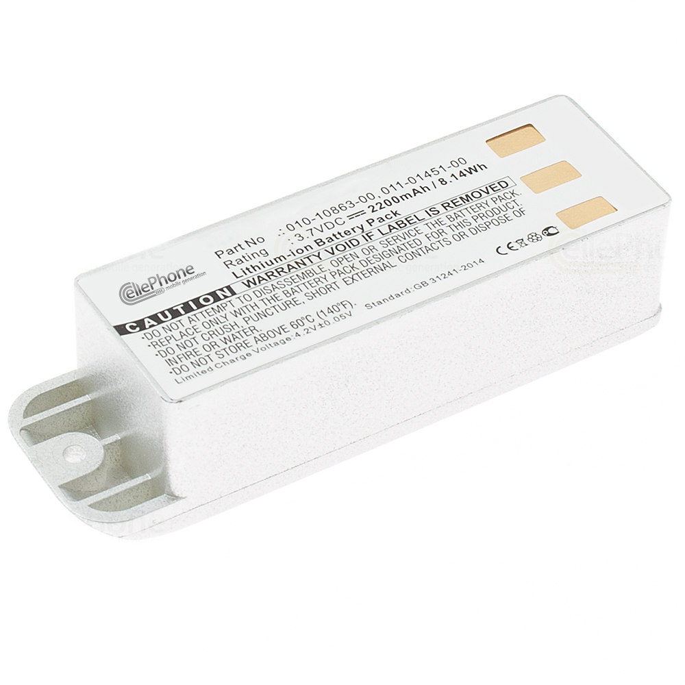 [4515] Batería Li-Ion para Garmin Zumo 400 450 500 550 (replaced 010-10863-00) - 2200mAh