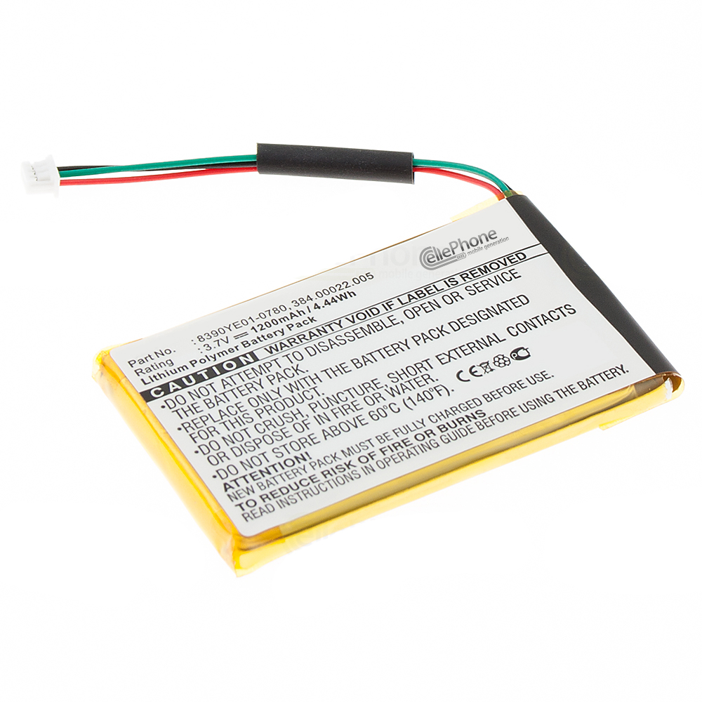 Battery Li-Polymer for Navigon 3300 3310 4310 4350 6310 6350 Live (replaced 0923FLYE31938)
