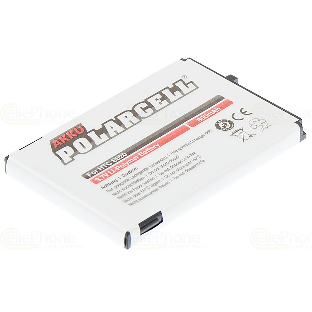 [705] PolarCell Batterie Li-Polymer pour HTC S620 S621 - Cavalier - Excalibur 100 (remplace BAS160)