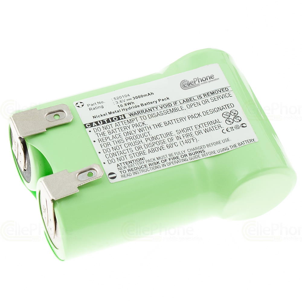 [4540] batteria Ni-MH per AEG Junior 3000 (sostituisce 520104)