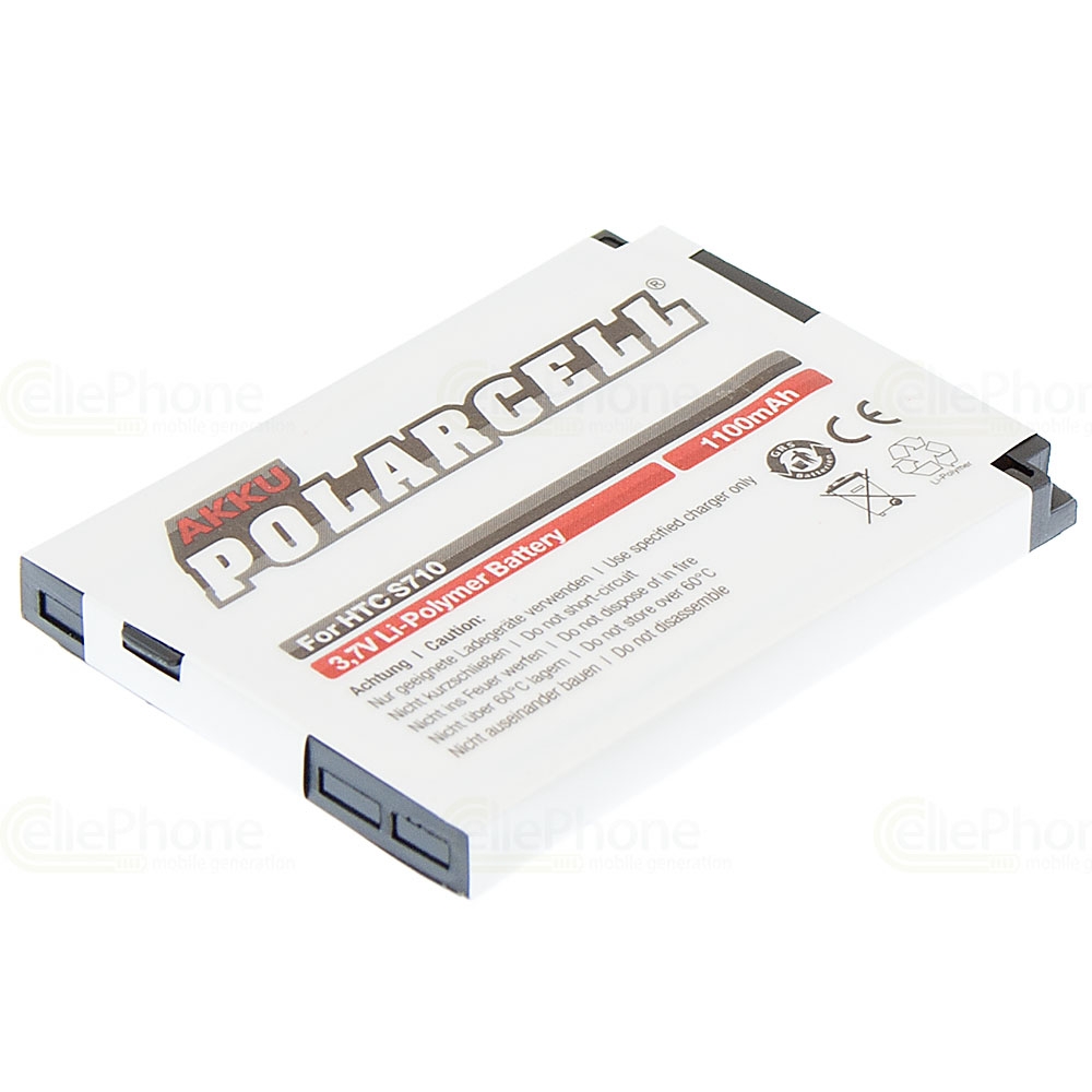 [706] PolarCell batería Li-Polymer para HTC S630 S710 S711 S730 - Wings 100 (reemplazado 35H00082-00M)