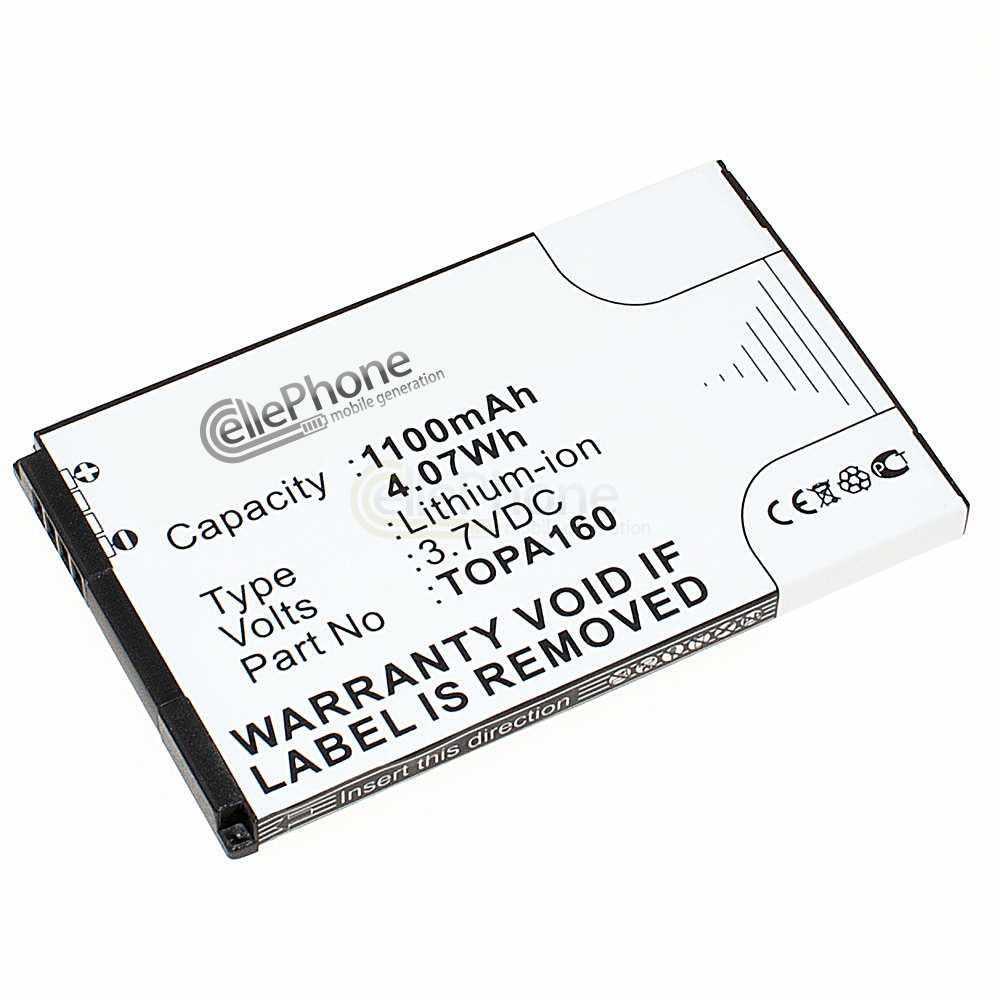 [709] Batterie Li-Ion pour HTC Click - Mega Pure Rome Topaz 100 - Touch Diamond 2 (remplace BA S360)