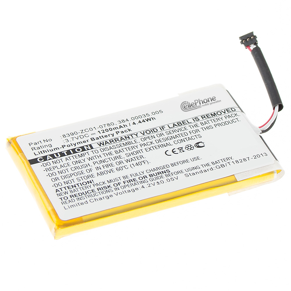 [4559] Akku Li-Ion für Navigon 40 Easy Plus Premium (ersetzt 8390-ZC01-0780)
