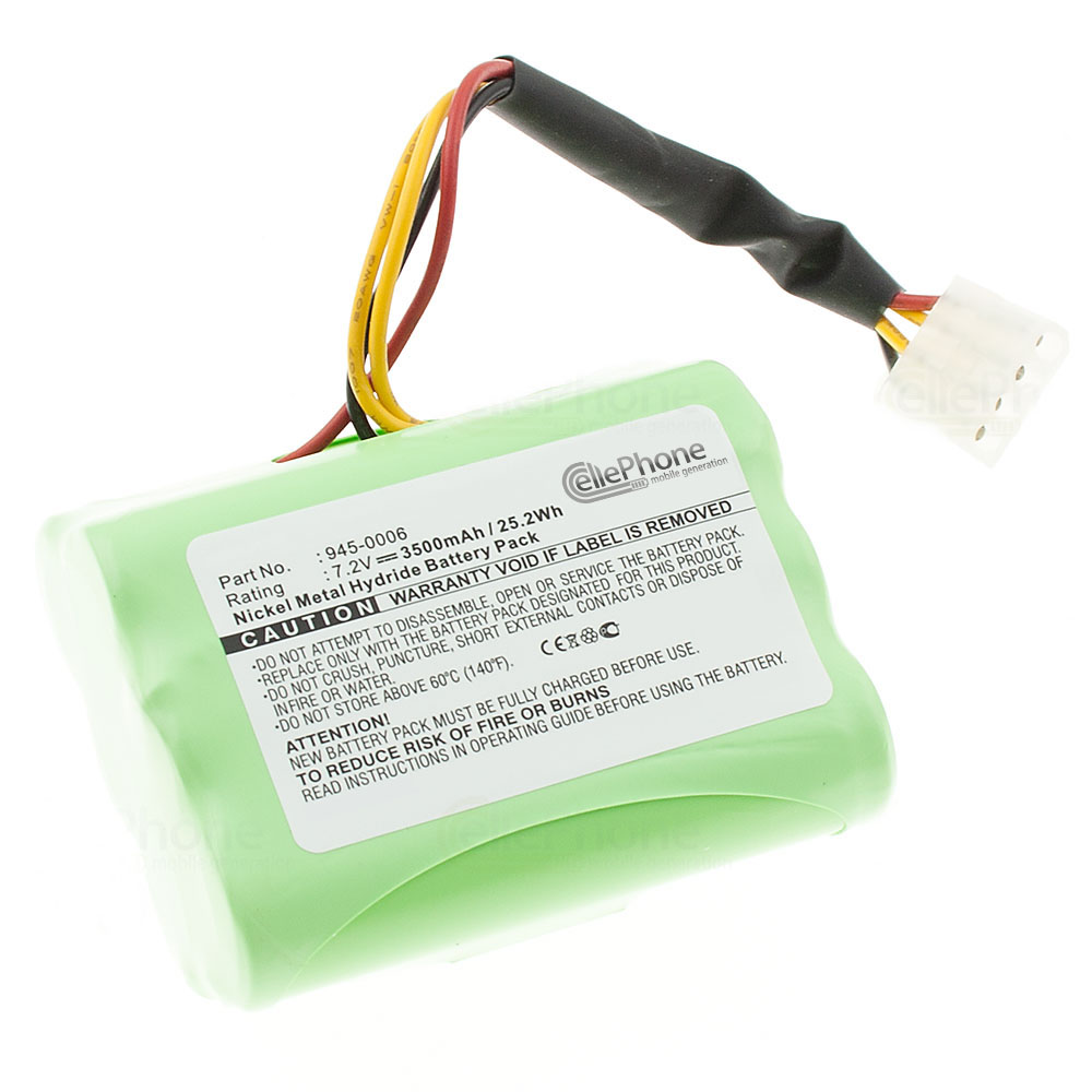 Accu Ni-MH voor Neato All Floor XV-11 XV-12 XV-15 XV-14 XV-21 - Vorwerk VX100 (vervangt 945-0005) - 3500mAh / 7,2V