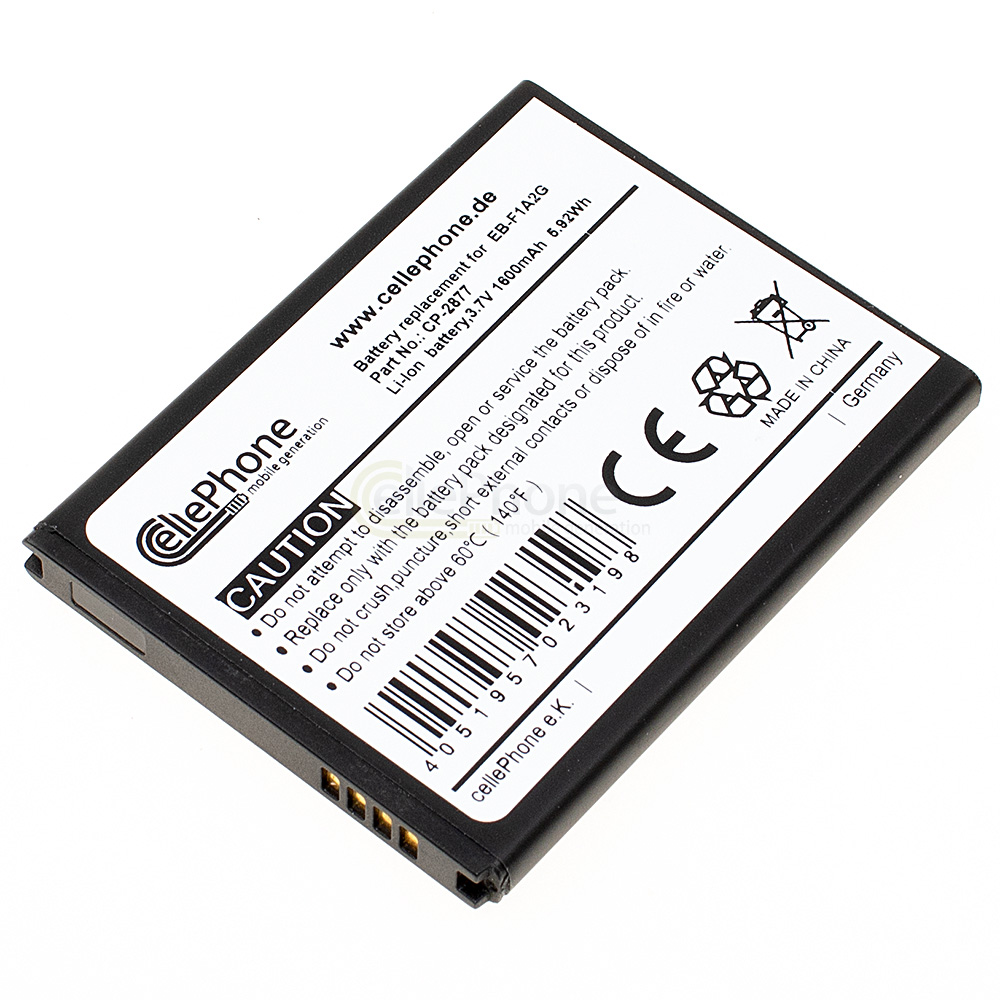 [4567] Akku Li-Ion für Samsung Galaxy Camera EK-GC100ZWADBT / EK-GC100 / EK-GC120 (ersetzt EB-F1A2G)