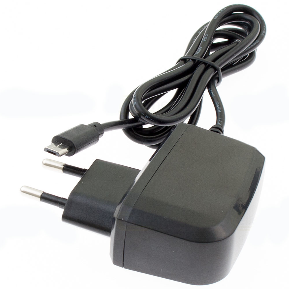 [4585] Mains charger para Huawei Ascend Y200 Y300 Y330 Y530 G750 G730 / Ideos X3 X5 (micro-USB)