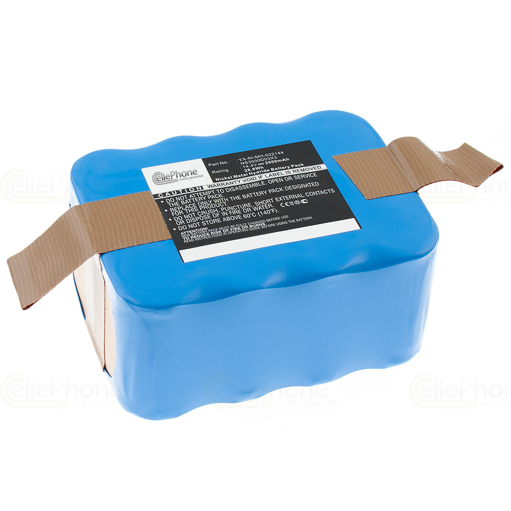 Akku Ni-MH für Klarstein Saugroboter JNB-XR210B / JNB-XR210C (ersetzt NS3000D03X3 / YX-Ni-MH-022144) - 2000 mAh