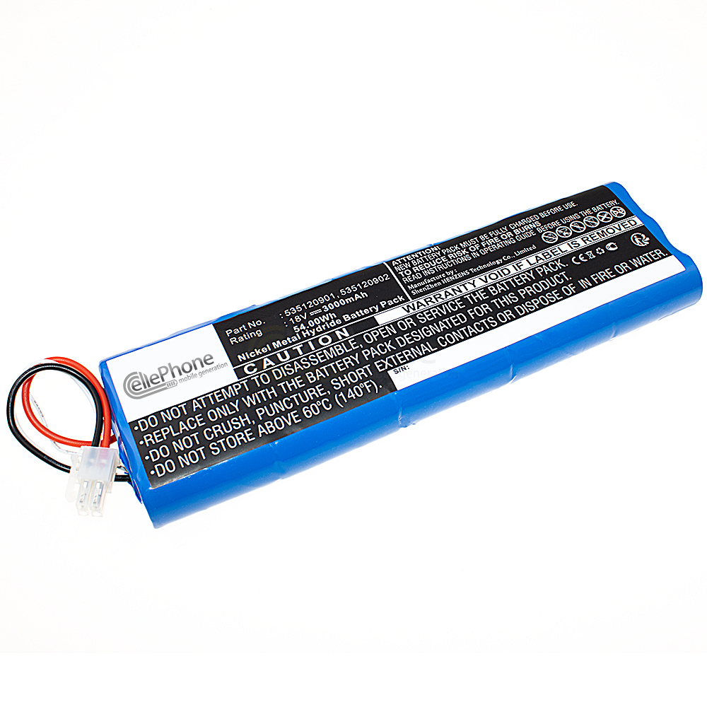 [4597] Battery Ni-MH for Husqvarna Automower 260ACX / 210C / 220AC / 230ACX / G2 2004-2006 / SH (replaced 112862101) - 3000mAh / 18V