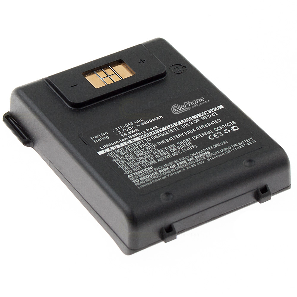 [4605] Accu Li-Ion voor Intermec CN70 / CN70e (vervangt 318-043-002) - 4000mAh