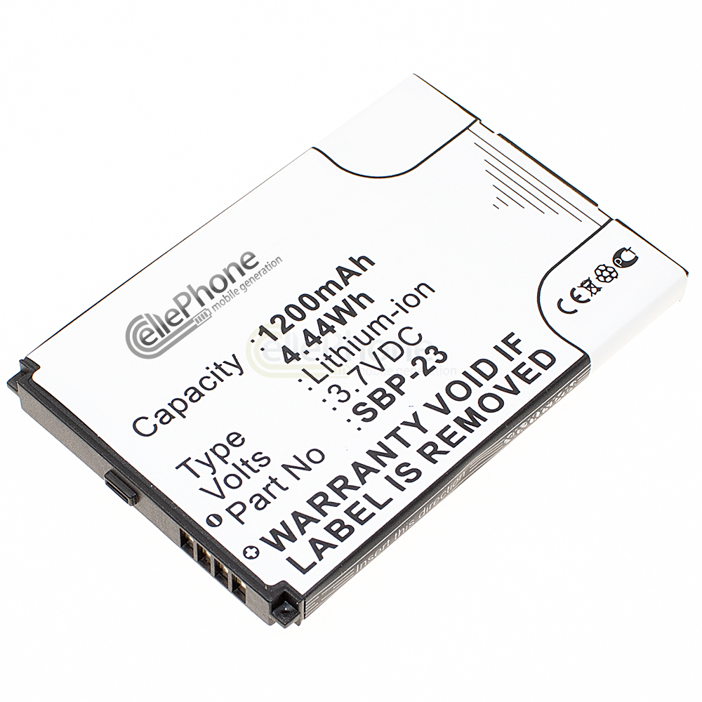[4649] Batería Li-Ion para Garmin-Asus Nüvifone A10 M10 M10E (reemplazado SBP-23)