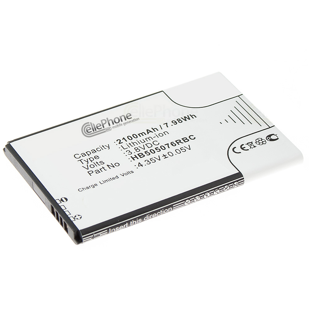 batteria Li-Ion per Huawei A199 / Ascend G606 G610 G700 G710 / C8815 (sostituisce HB505076RBC)