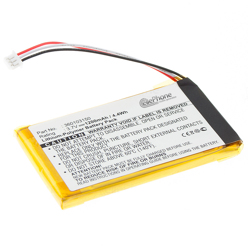 Battery Li-Polymer for TomTom Go 7000 (replaced 360103150)