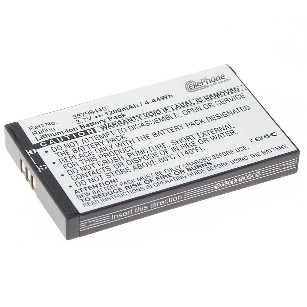 [4713] Batterie Li-Ion pour Becker Traffic Assist 7916 - Pro Ferrari 7929 (remplace 38799440)