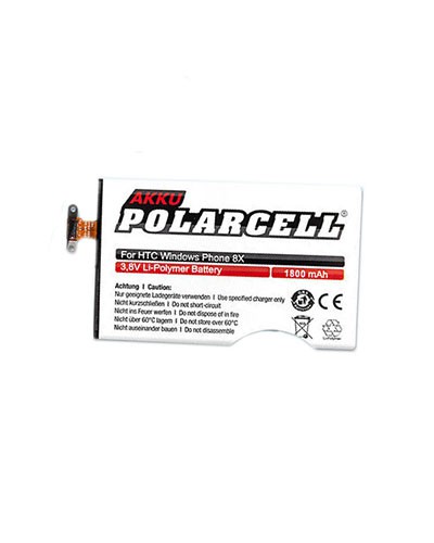 [4742] PolarCell batteria Li-Polymer per HTC Windows Phone 8X (sostituisce BM23100)