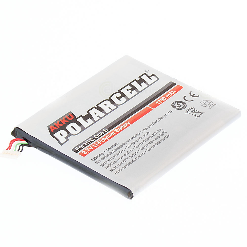 [4747] PolarCell Accu Li-Polymer voor HTC One S (vervangt BJ40100)