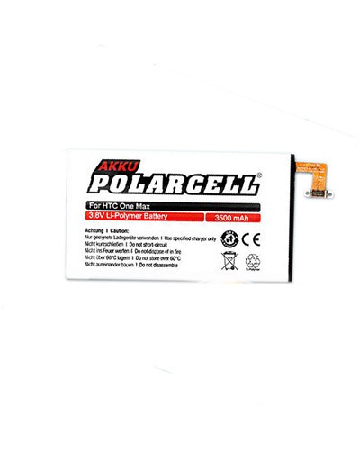 [4751] PolarCell batteria Li-Polymer per HTC One Max (sostituisce B0P3P100)