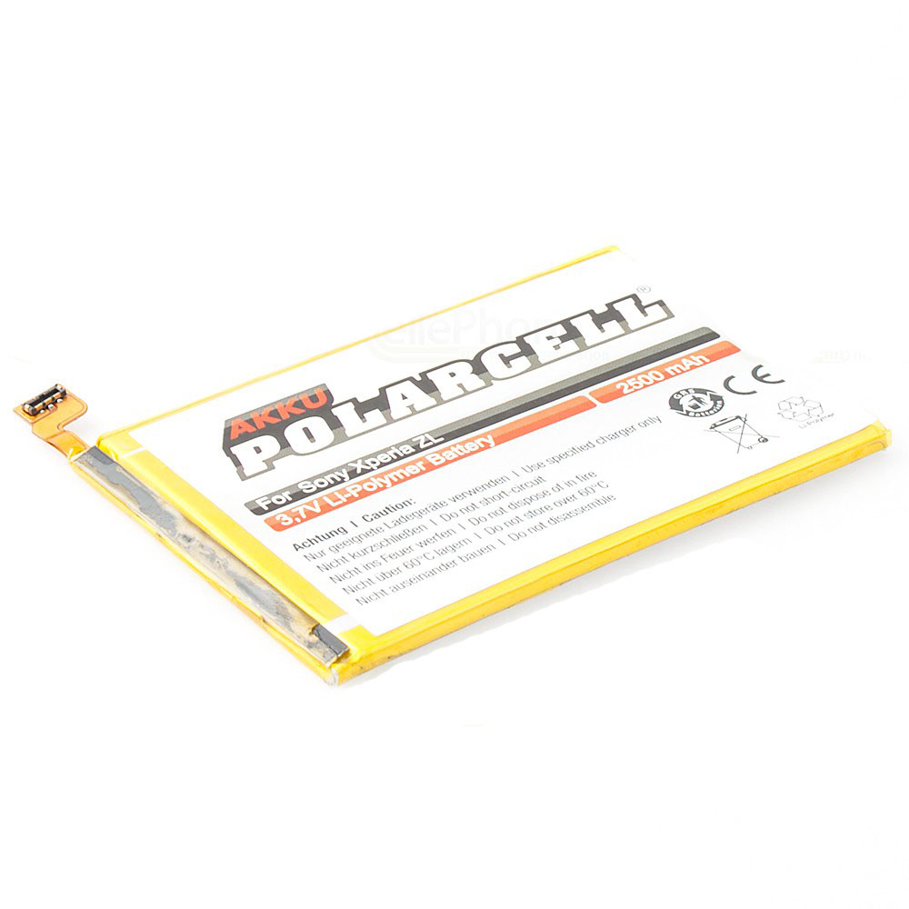 [4766] PolarCell battery Li-Polymer for Sony Xperia ZL (replaced LIS1501ERPC)