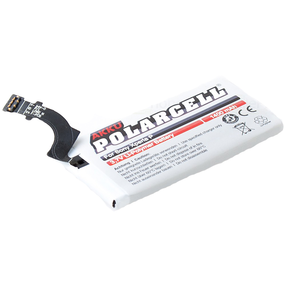 [4770] PolarCell Batterie Li-Polymer pour Sony Xperia P (remplace AGPB009-A001)