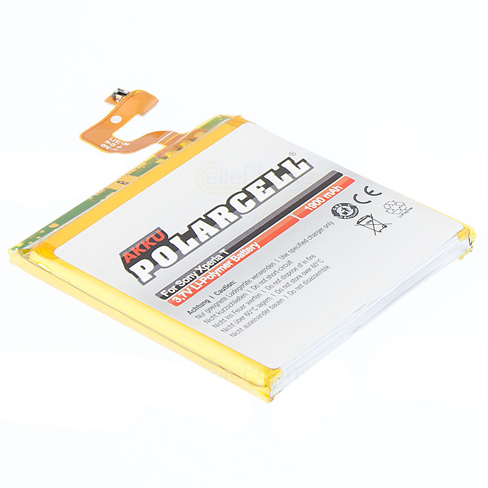 [4779] PolarCell Akku Li-Polymer für Sony Xperia T (ersetzt LIS1499ERPC)
