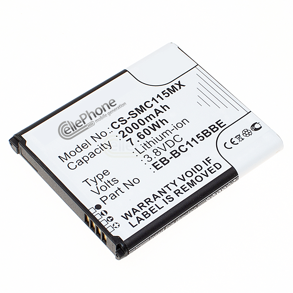 Battery Li-Ion for Samsung Galaxy K Zoom (SM-C111) (replaced EB-BC115BBC / EB-BC115BBE)