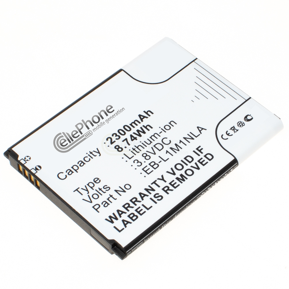 [4812] Batterie Li-Ion pour Samsung ATIV S (GT-I8370 / GT-I8750) (remplace EB-L1M1NLU)