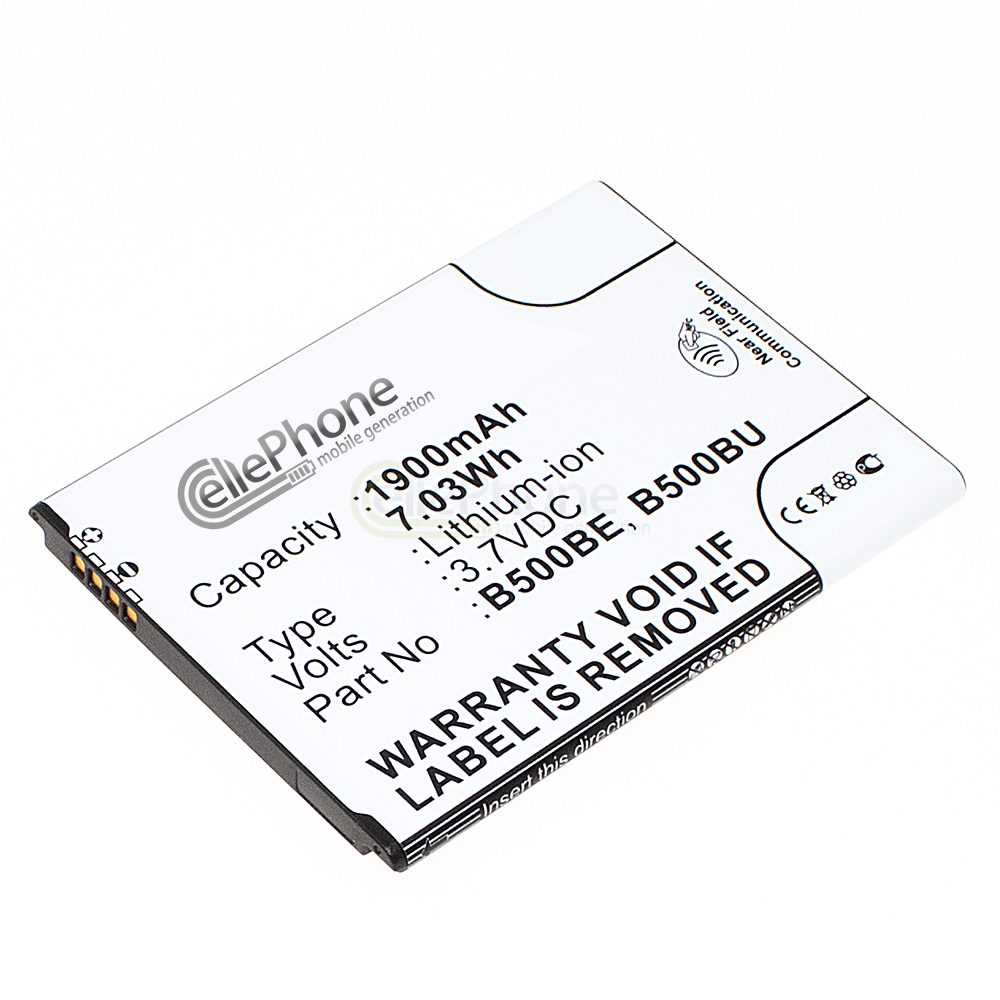 [4835] Akku Li-Ion für Samsung Galaxy S4 mini (GT-I9190) (ersetzt EB-B500BEBECWW) - mit NFC