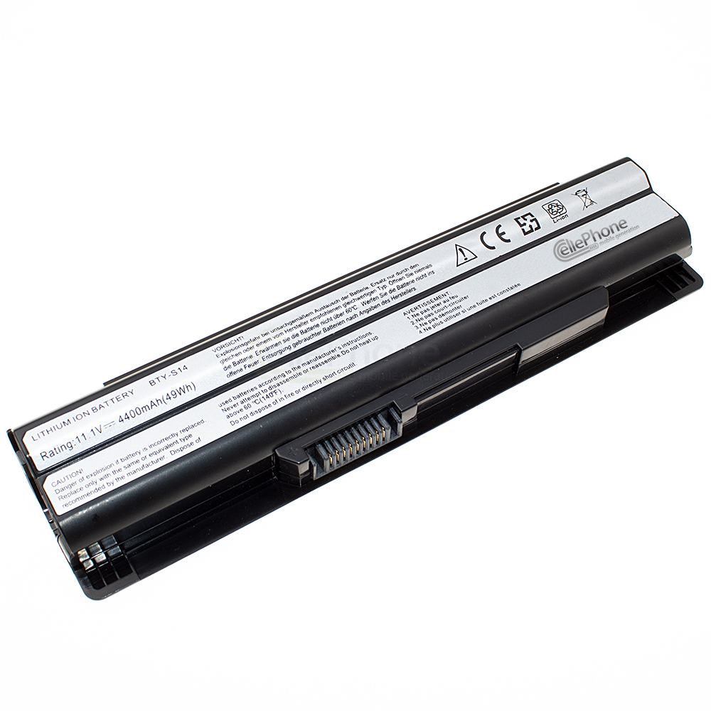 [4840] Accu Li-Ion compatibel met Medion BTY-S14 / BTY-S15 - 4400mAh / 11,1V