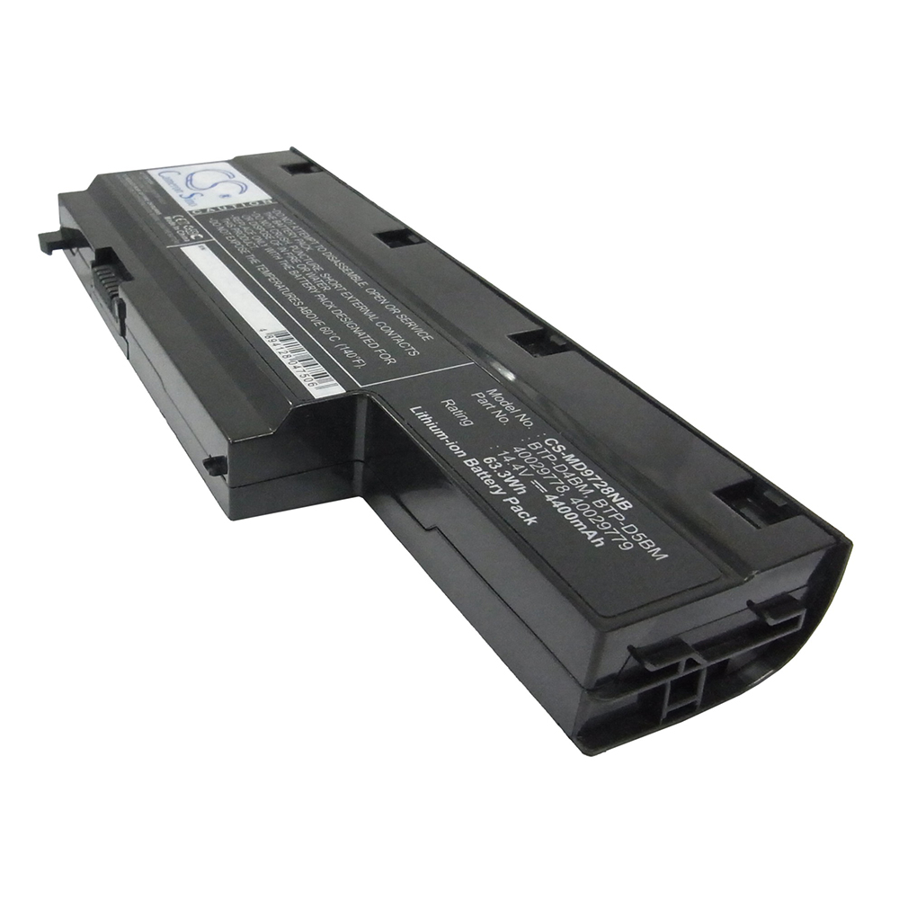 [4841] Akku Li-Ion kompatibel zu Medion BTP-D4BM / BTP-D5BM - 4400 mAh