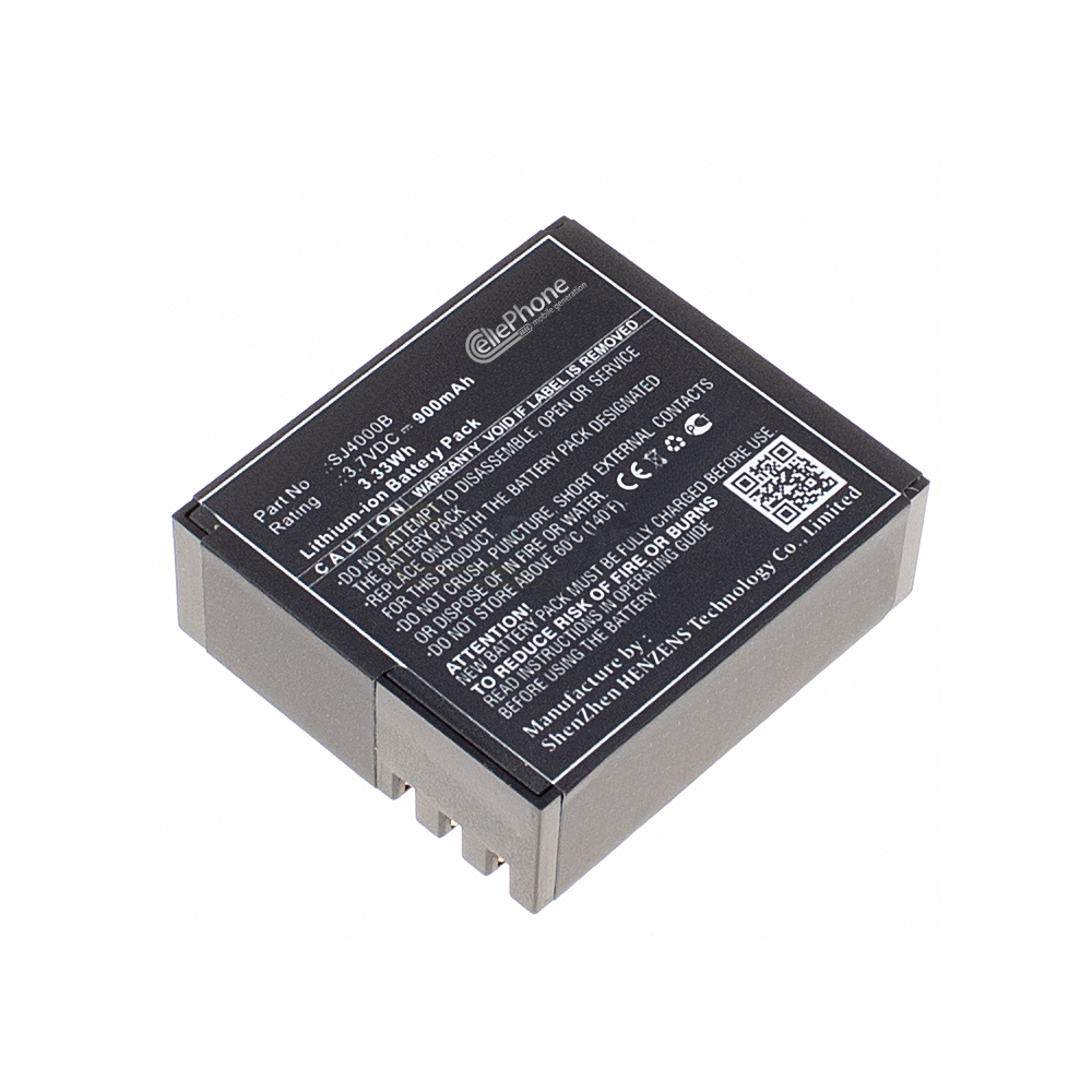 batteria Li-Ion per Apeman A60 A66 A70 A77 A80 4K 1080p HD Sports Action Camera