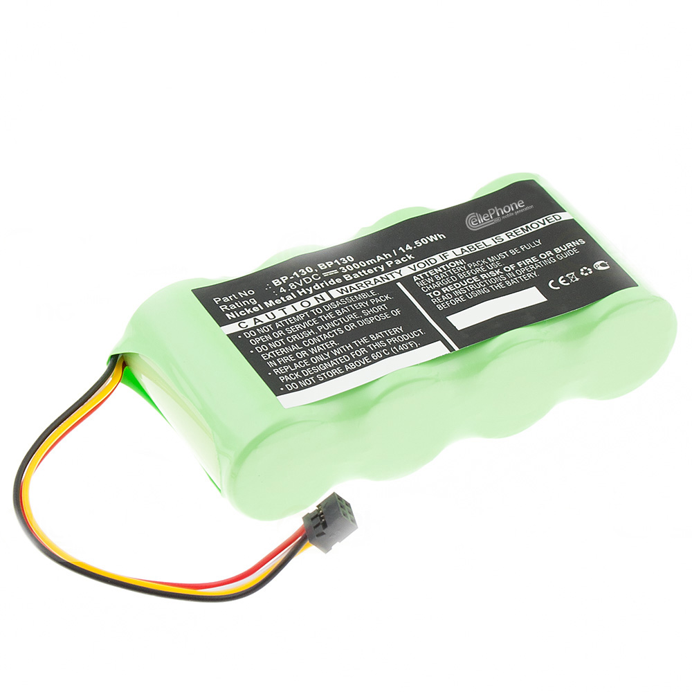 [4872] Batería Ni-MH para Fluke ScopeMeter 123 123S 124 124S (reemplazado BP130) - 3000mAh / 4,8V