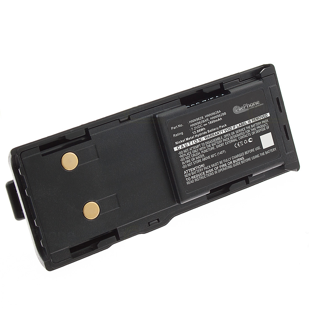 [4877] Akku Ni-MH für Motorola GP88 CP250 CP450 GP300 GP308 GP600 GTX800 GTX900 (ersetzt HNN9628A) - 1800mAh / 7,2V