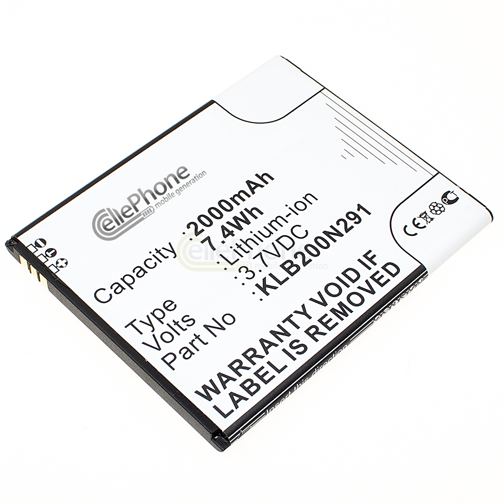 [4883] Battery Li-Ion for Kazam Trooper 2 5.0 (replaced KLB200N291)